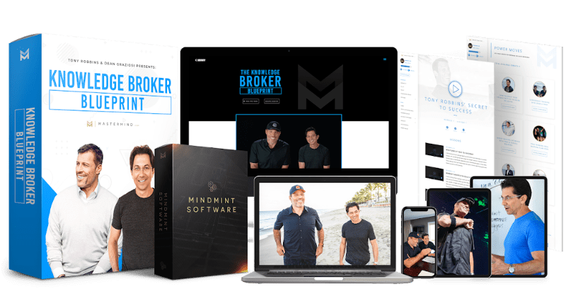 Tony Robbins & Dean Graziosi - Knowledge Broker Blueprint Version 2.0