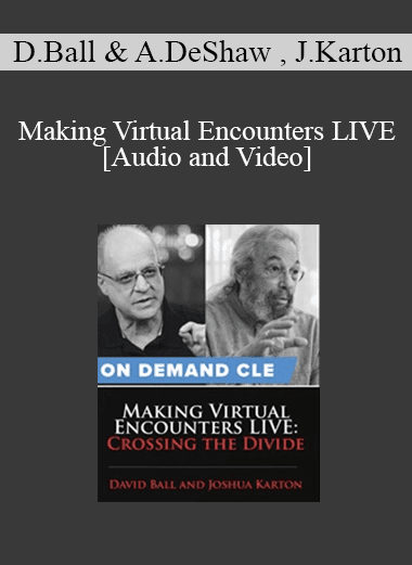 Trial Guides - Making Virtual Encounters LIVE: Crossing the Divide