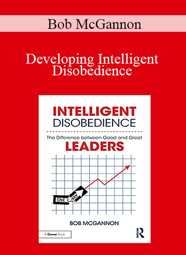 Bob McGannon - Developing Intelligent Disobedience