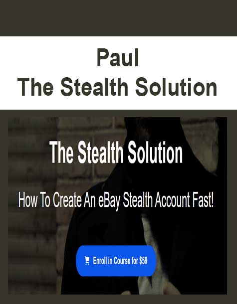 [Download Now] Paul - The Stealth Solution