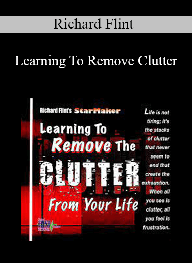 Richard Flint - Learning To Remove Clutter