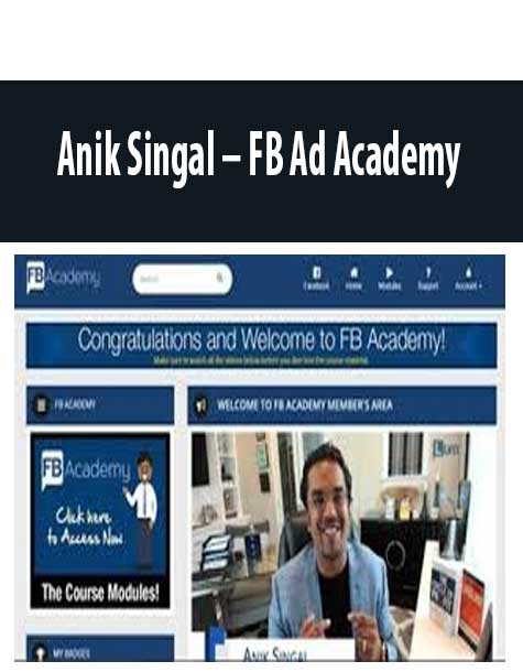 Anik Singal – FB Ad Academy