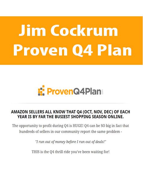 Jim Cockrum – Proven Q4 Plan