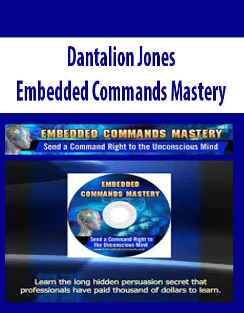 Dantalion Jones – Embedded Commands Mastery