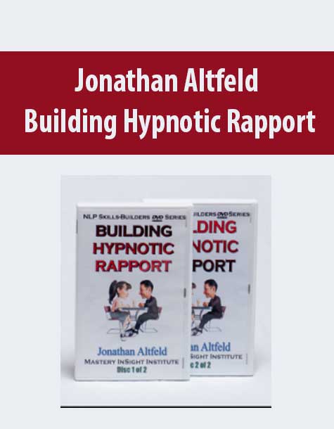 Jonathan Altfeld – Building Hypnotic Rapport