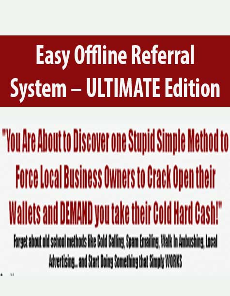 Easy Offline Referral System – ULTIMATE Edition