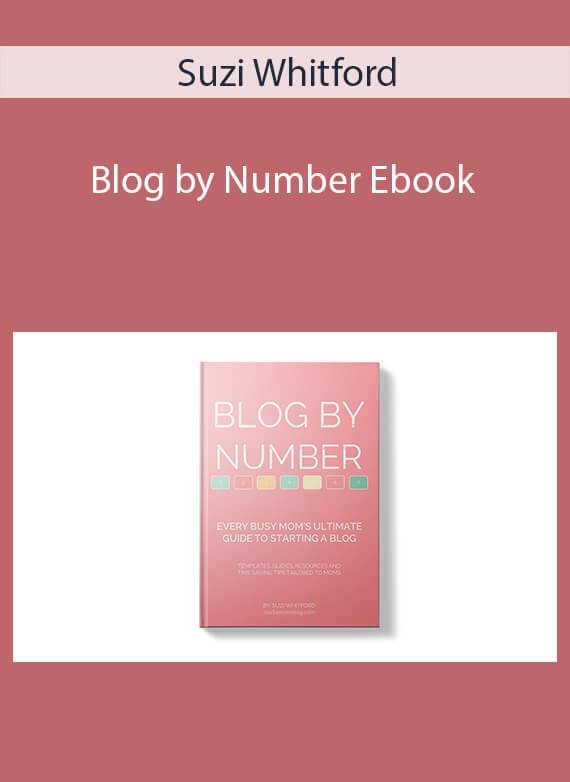 Suzi Whitford - Blog by Number Ebook